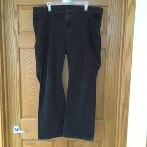 Olive Green Old Navy Rockstar Size 20 Cords